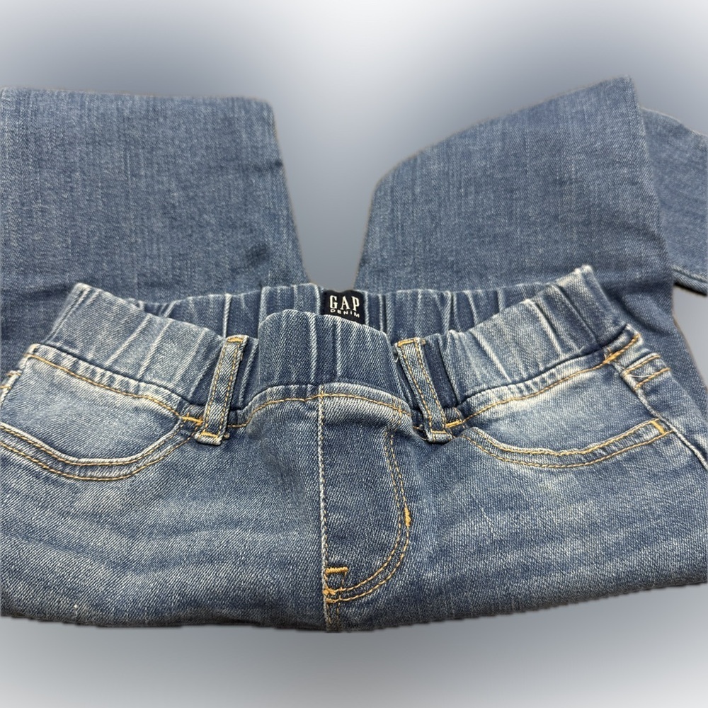 GAP Kids Flip Sequin Stretch Jegging Jeans | Size 7 Regular 💙✨ - Picture 3 of 9